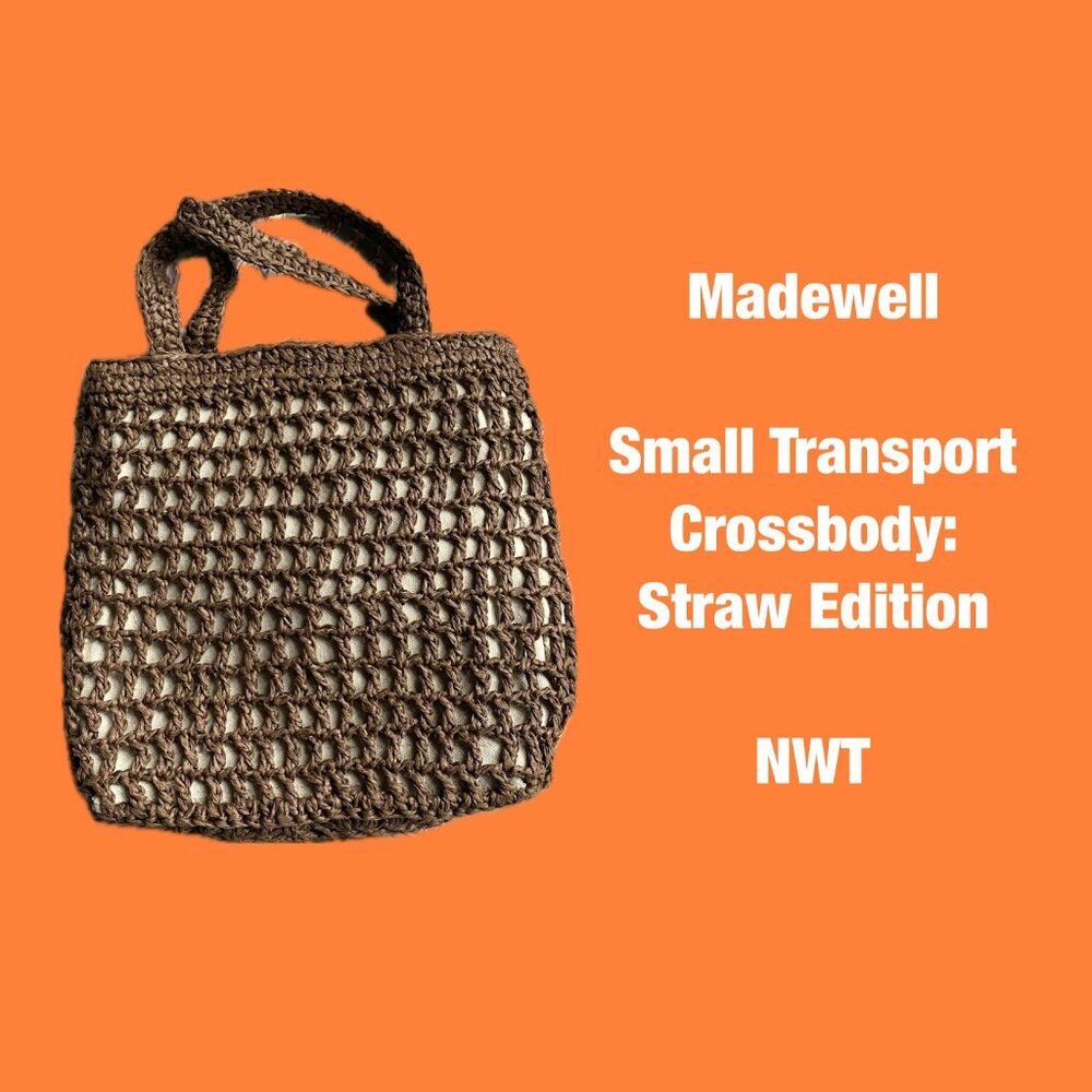 The Small Transport Crossbody: Straw Edition